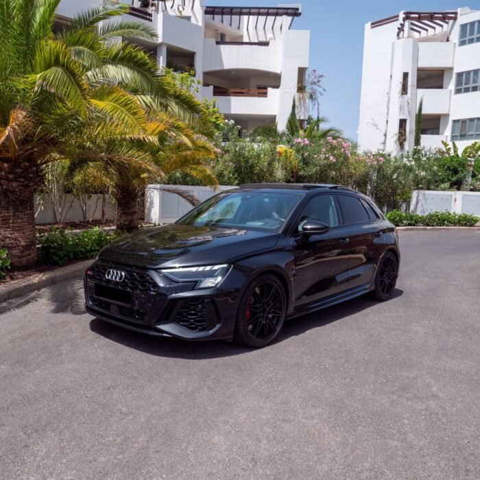 Audi rs3 black